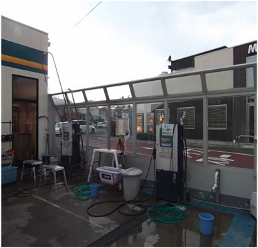 ガソリンスタンド｜施工後