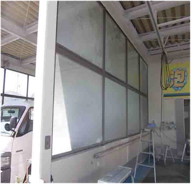 ガソリンスタンド｜施工前